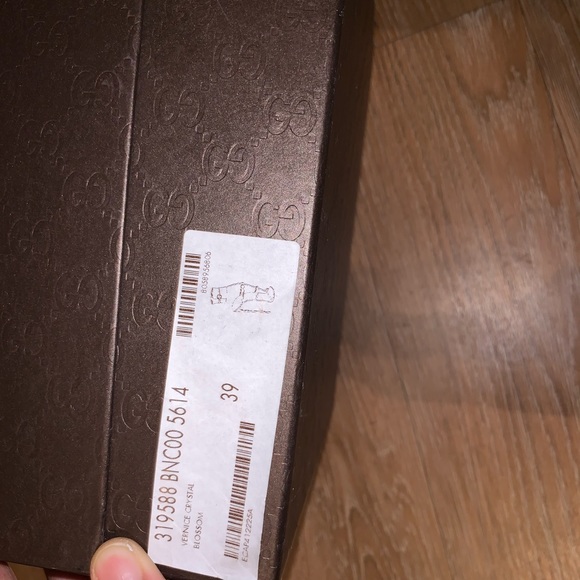 Patent Leather Pink Gucci Ursula Heels - Picture 5 of 7